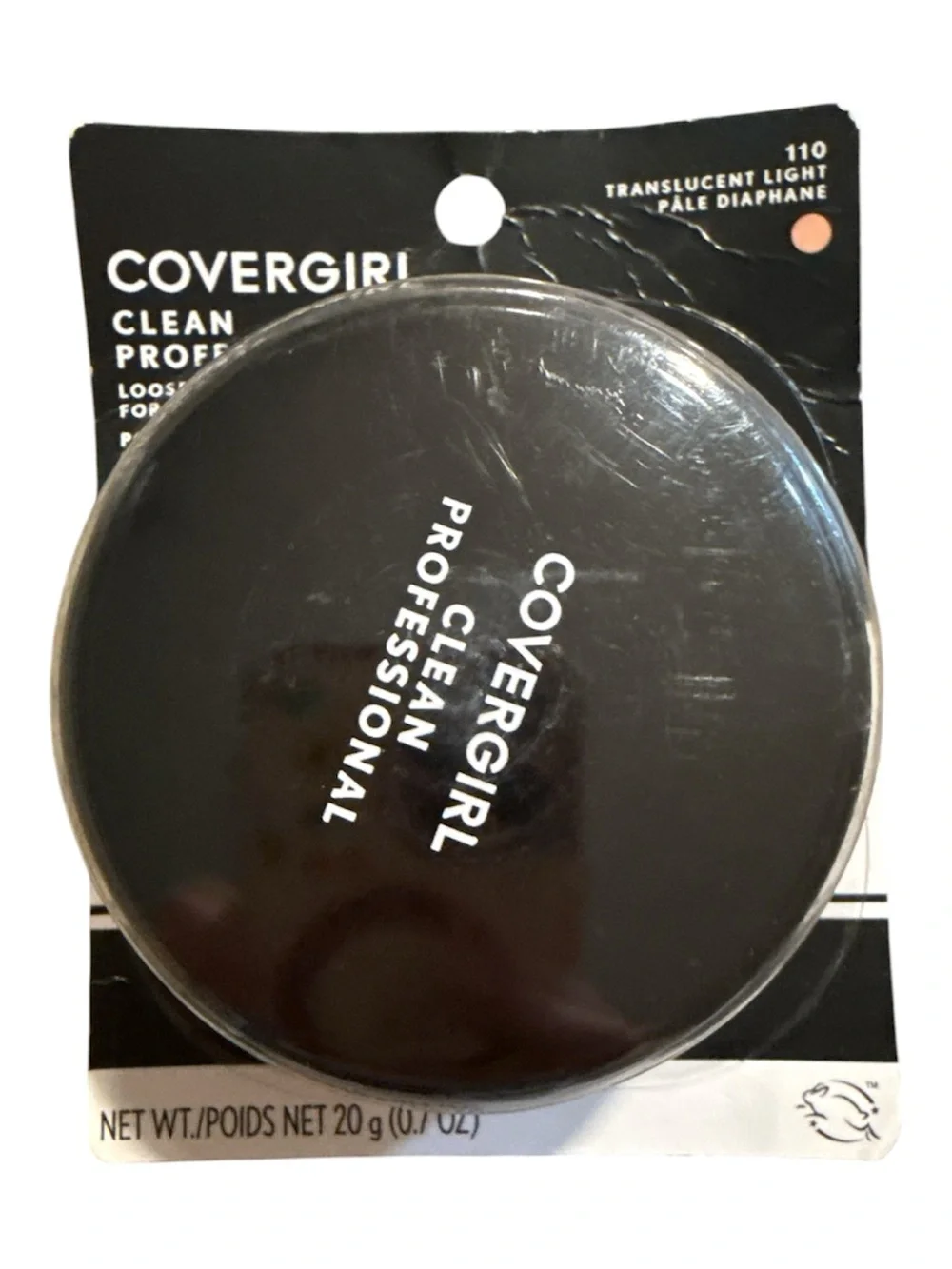Vintage/Original CoverGirl Clean Professional Loose Powder Translucent Light 110